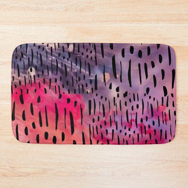 Item preview, Vertical Brush Strokes Chekered Pattern- Purple To Red  designed and sold by Designs By YL.