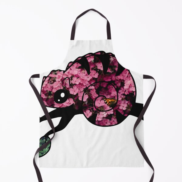 Item preview, Pink Flower Chameleon on Treebranch designed and sold by BuzzySpaceBee.