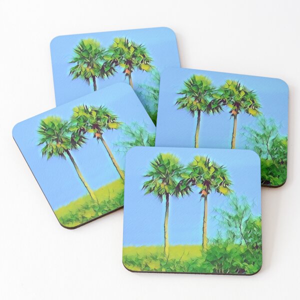 Item preview, Two palm trees designed and sold by Greengardens36.