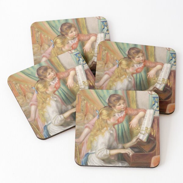 Item preview, Young Girls at the Piano (1892) - Auguste Renoir designed and sold by SALON DES ARTS.