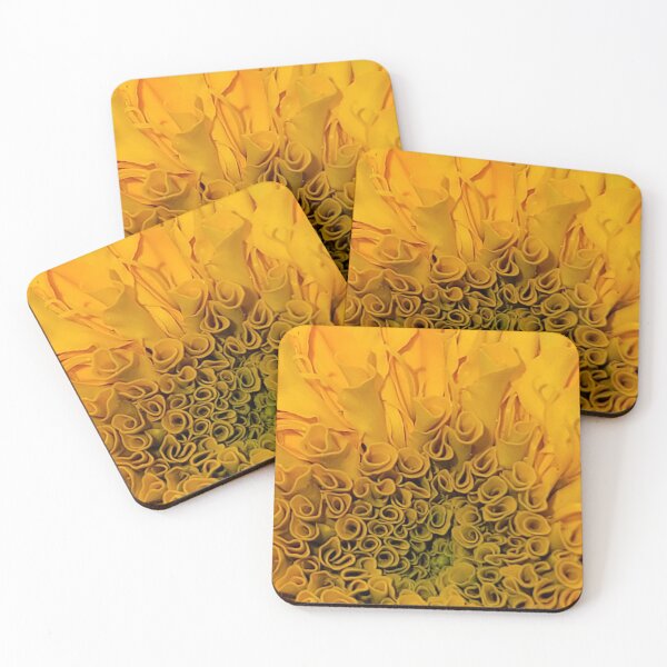 Item preview, closeup of yellow flower designed and sold by FACELESS MONKEY.