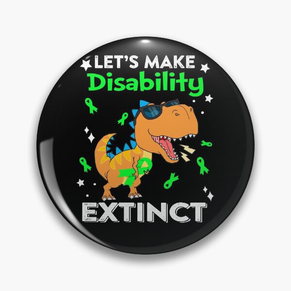 Item preview, Let's Make Disability Extinct Disability Warrior Gift designed and sold by Sabfit.