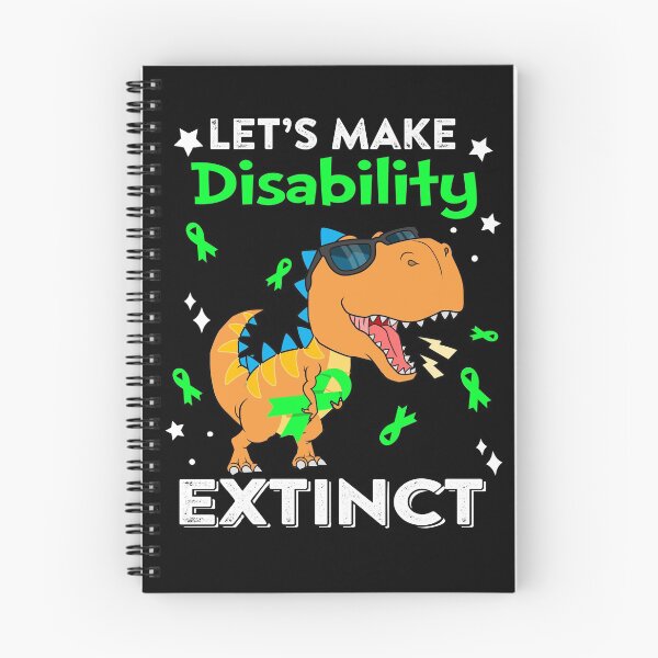 Item preview, Let's Make Disability Extinct Disability Warrior Gift designed and sold by Sabfit.