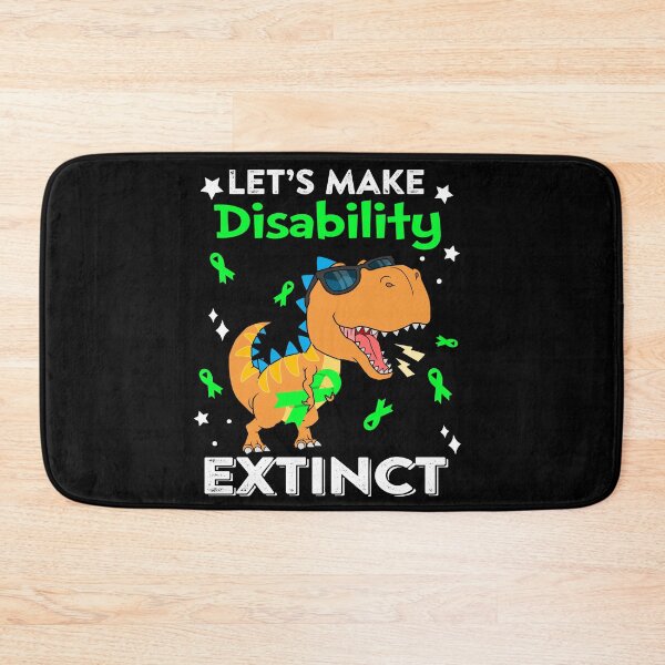 Item preview, Let's Make Disability Extinct Disability Warrior Gift designed and sold by Sabfit.