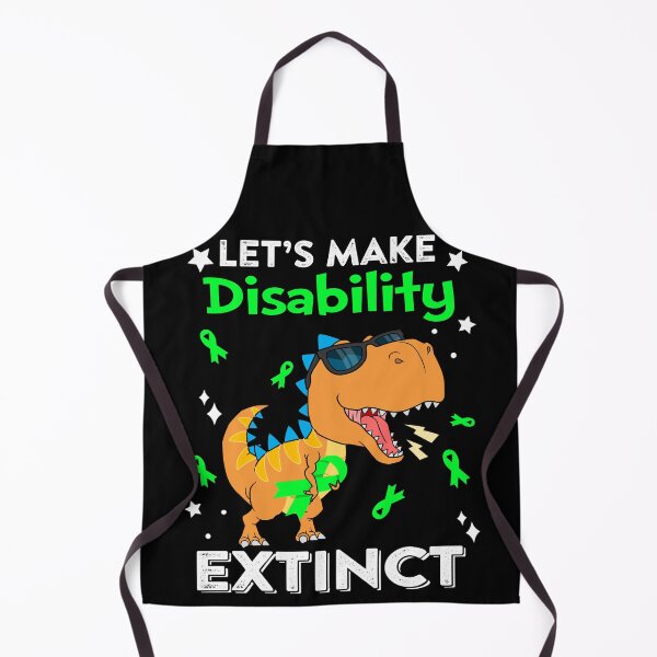 Item preview, Let's Make Disability Extinct Disability Warrior Gift designed and sold by Sabfit.