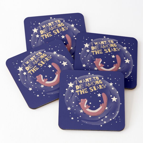 Item preview, I want to die among the stars designed and sold by CriticalLOL.