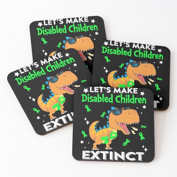 Item preview, Let's Make Disabled Children Extinct Disabled Children Warrior Gift designed and sold by Sabfit.