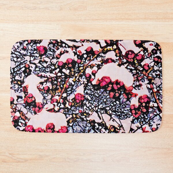 Item preview, Red berries and snow designed and sold by Greengardens36.