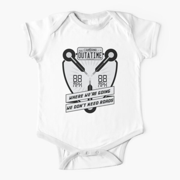 Flux Capacitor Redux Short Sleeve Baby One-Piece