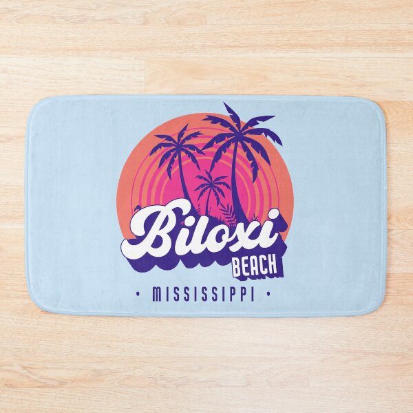 Item preview, Retro Sunset Biloxi Beach, Mississippi designed and sold by SLAG-Creative.