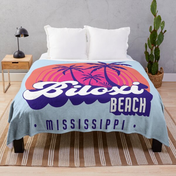 Item preview, Retro Sunset Biloxi Beach, Mississippi designed and sold by SLAG-Creative.