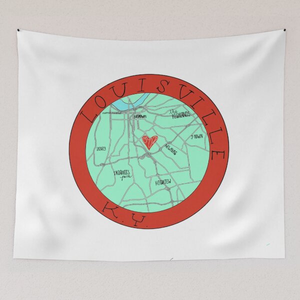 Item preview, Louisville  designed and sold by cozygirldesigns.