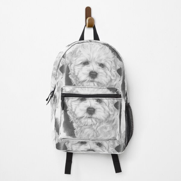 Item preview, MaltiChon Portrait in Graphite designed and sold by BarbBarcikKeith.