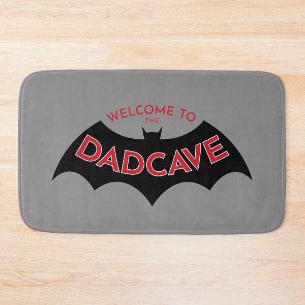 Item preview, Welcome to the Dad Cave red black designed and sold by OddPop.