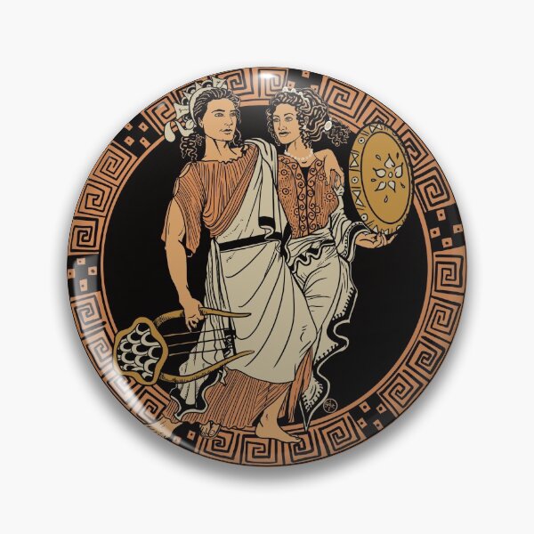 Item preview, Ariadne and Dionysus designed and sold by ArchaeoArtist.