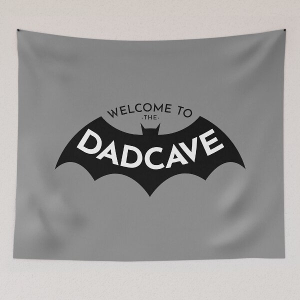 Item preview, Welcome to the Dad Cave black designed and sold by OddPop.