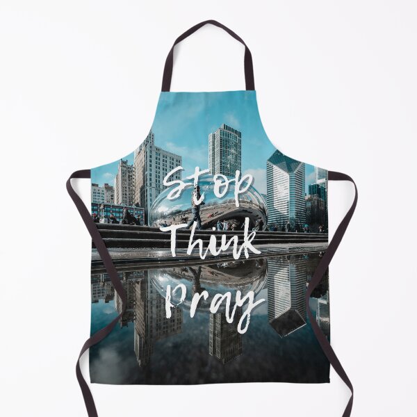 Item preview, The Bean Reflection | Stop, Think, & Pray designed and sold by AdoptKM.