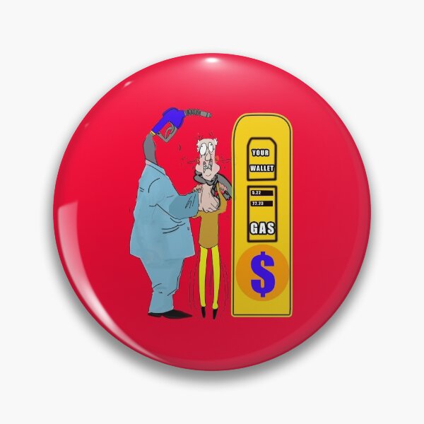 Item preview, gas and fuel prices funny gas station editorial cartoon designed and sold by twobillion.