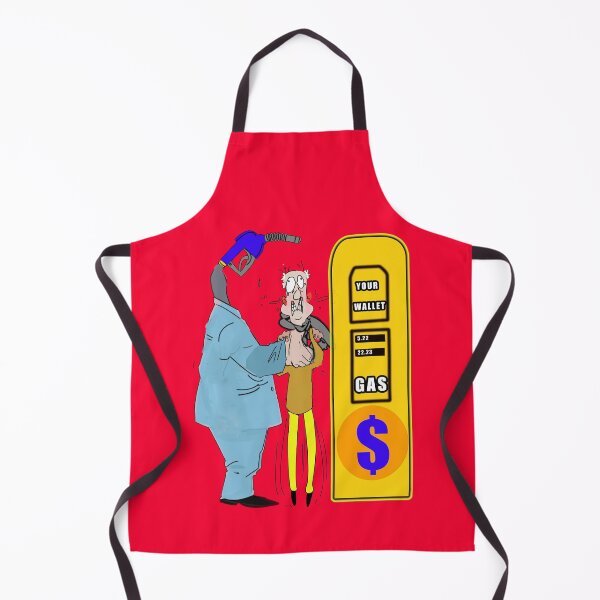 Item preview, gas and fuel prices funny gas station editorial cartoon designed and sold by twobillion.