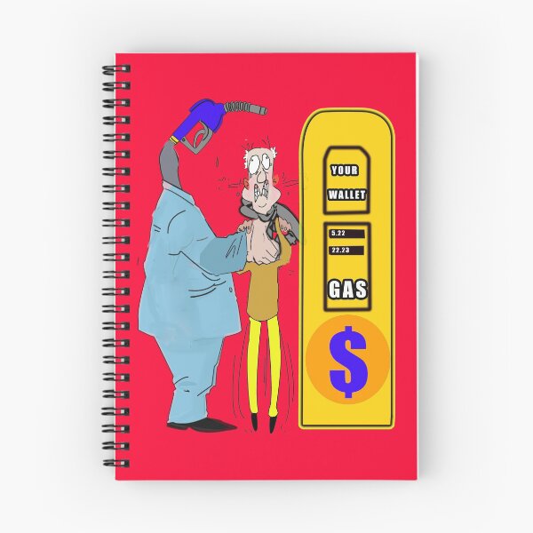 Item preview, gas and fuel prices funny gas station editorial cartoon designed and sold by twobillion.