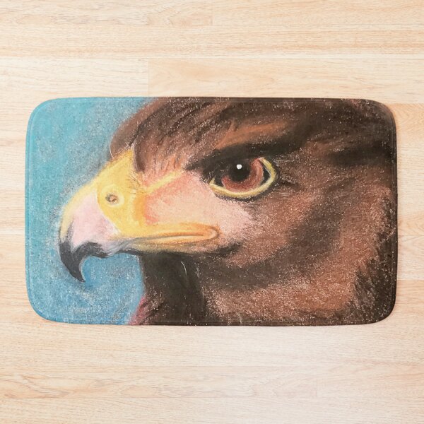 Item preview, Red Hawk Chalk Pastel Art designed and sold by Lady-Lilac.