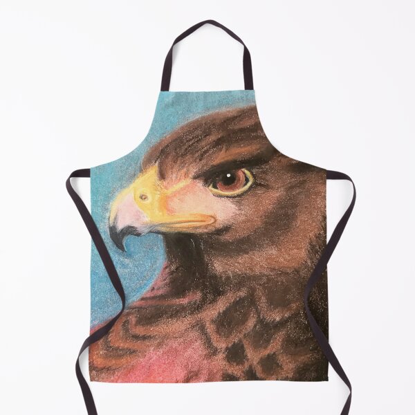 Item preview, Red Hawk Chalk Pastel Art designed and sold by Lady-Lilac.