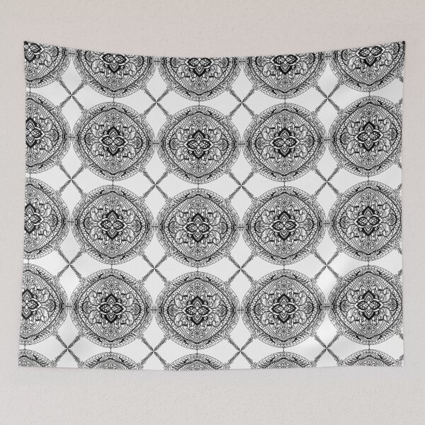 Item preview, Modern Morris - Botanical Mendhi designed and sold by hillyhale.