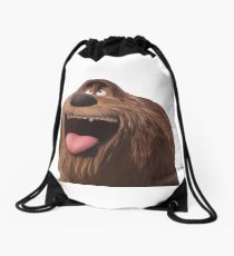 duke secret life of pets Drawstring Bag