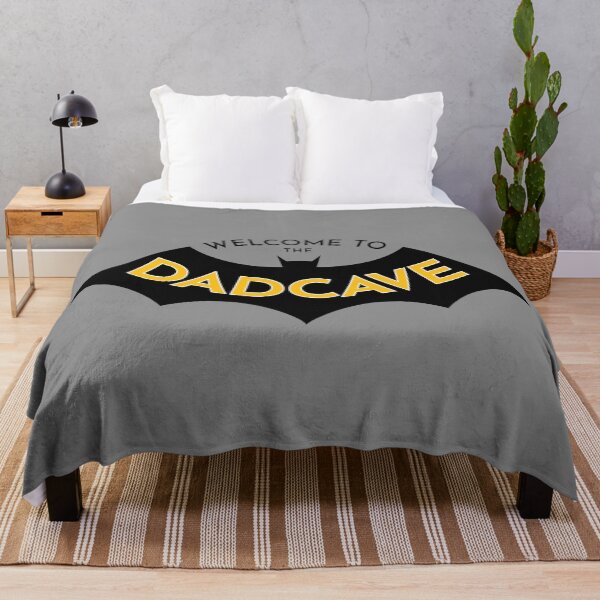 Item preview, Welcome to the Dad Cave black yellow designed and sold by OddPop.
