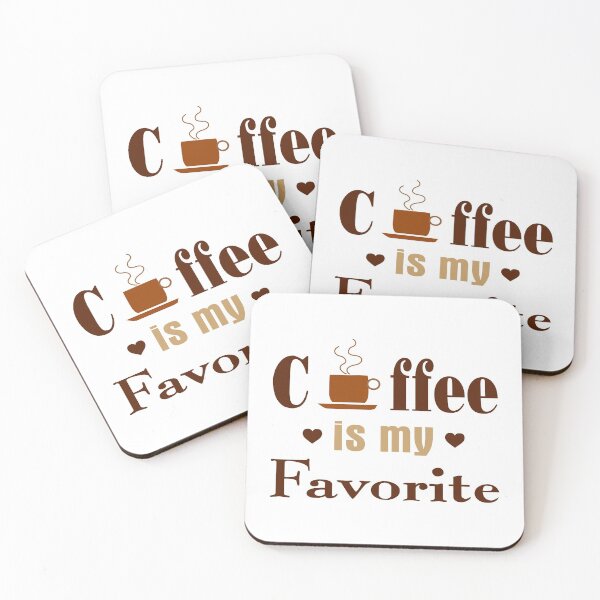 Item preview, Coffee is my Favorite designed and sold by MiaStyleStudio.
