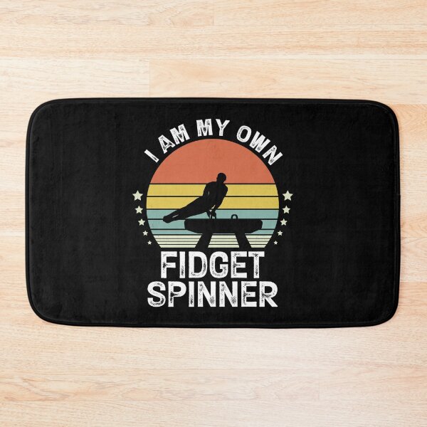 Item preview, I Am My Own Fidget Spinner, Awesome Gymnast, Funny Gymnastics lover Retro Vintage Gift designed and sold by Theobsessed01.