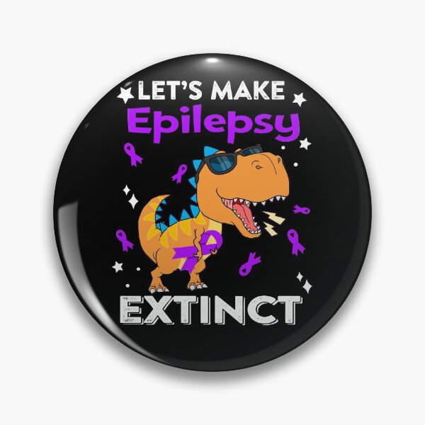 Item preview, Let's Make Epilepsy Extinct Epilepsy Warrior Gift designed and sold by Sabfit.