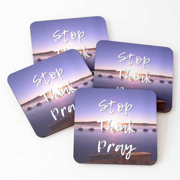 Item preview, Salt Flats of Bolivia | Stop, Think, & Pray  designed and sold by AdoptKM.