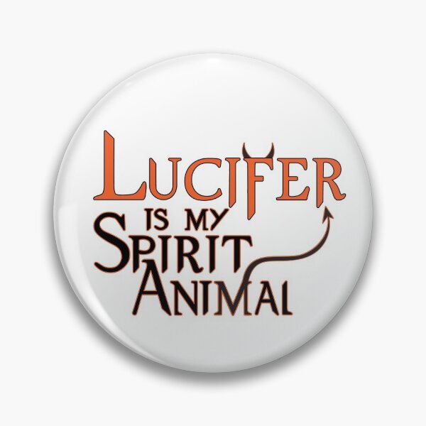 Item preview, Lucifer Is My Spirit Animal designed and sold by PurpleWaveUK.