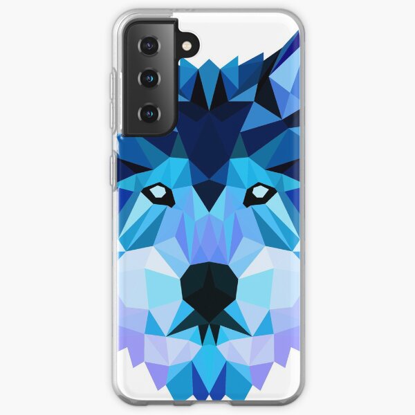 Blue Wolf Samsung Galaxy Soft Case