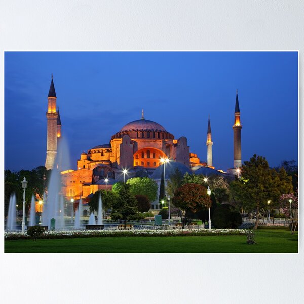 Item preview, Blue hour in Hagia Sophia designed and sold by Hercules Milas.