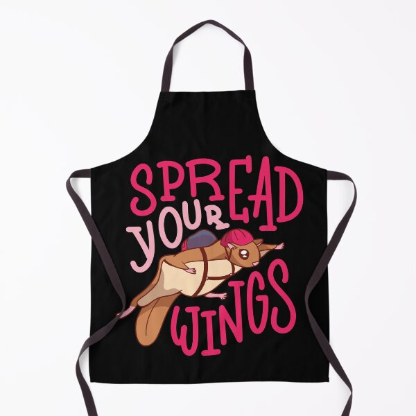 Item preview, Spread Your Wings Motivational Flying Squirrel designed and sold by Hoiho Adventure Shirts.