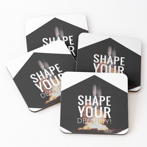Item preview, Shape your destiny motivation. 2021 inspirational quotes designed and sold by Lost Highway Horror..
