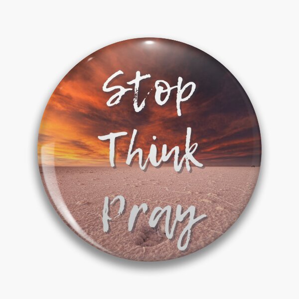 Item preview, Miles of Visibility | Stop, Think, & Pray  designed and sold by AdoptKM.