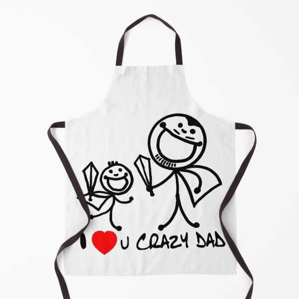Item preview, DAD AND FATHERS DAY - I love you crazy dad 3 designed and sold by KHAOTICSHOP.