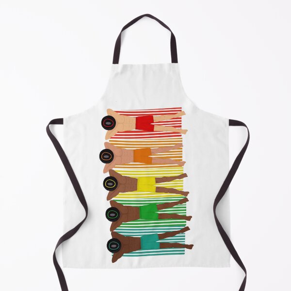 Item preview, Hunky Men on Rainbow Towels designed and sold by jenbucheli.