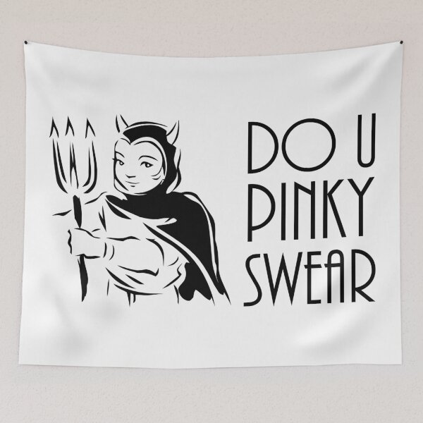 Item preview, Do You Pinky Swear - Devilish designed and sold by Bennymp.