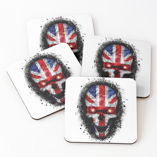 Item preview, skull flag England designed and sold by au2515.