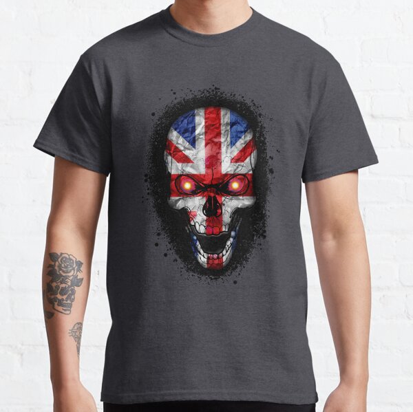 skull flag England Classic T-Shirt