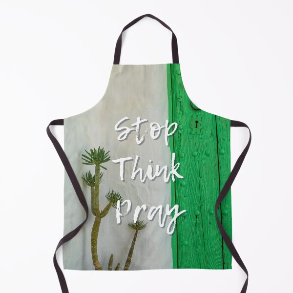 Item preview, Cactus at the Door | Stop, Think, & Pray designed and sold by AdoptKM.