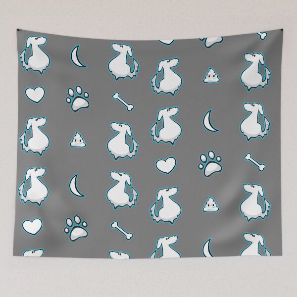 Item preview, BOOF! Ghost Dog Sticker Pack 1 - Pattern designed and sold by Da-Family-Biz.