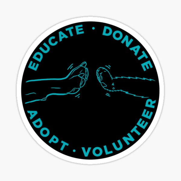 San Diego Humane Society DOG Sticker