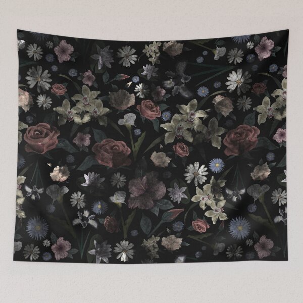 Item preview, Rustic grunge floral pattern 3 designed and sold by BLMcreations.