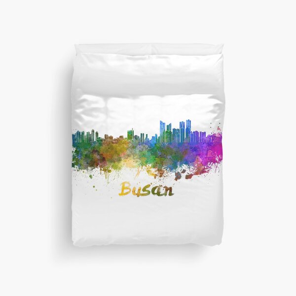 Item preview, Busan skyline in watercolor designed and sold by paulrommer.