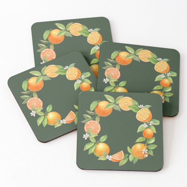 Item preview, watercolor orange designed and sold by FineartLab.